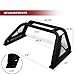 Armordillo CRB Roll Bar Chase Rack For 3/4 Ton & 1 Ton Pickup Trucks|LED Light Mounts|Compatible 09-18 Dodge Ram 1500|06-24 Ram 2500/3500|19-24 Silverado/Sierra 2500 3500|CR-B 8711002 - Textured Black
