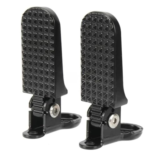 Pédales pliantes pour éviter les pieds dans les rayons sur le siège arrière de vélo