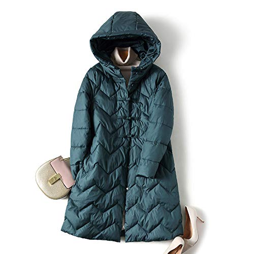 Manteau d'hiver long femme doudoune chaude contre le froid en camping
