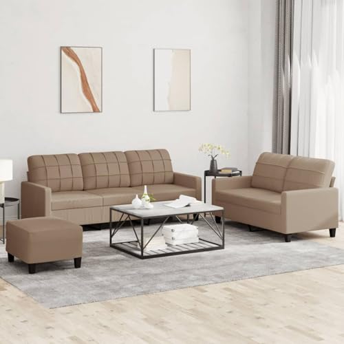 Festnight 3-2 Sofagarnitur Couchgarnitur Loungesofa, Sofa 3 Sitzer + Sofa 2 Sitzer Kunstleder, Sofas & Couches, Sofas für Wohnzimmer/Schlafzimmer/Büro/Wohnung Cappuccino-Braun Festnight 3-2 Sofagarnitur Couchgarnitur Loungesofa, Sofa 3 Sitzer + Sofa 2 Sitzer Kunstleder, Sofas & Couches, Sofas für Wohnzimmer/Schlafzimmer/Büro/Wohnung Cappuccino-Braun
