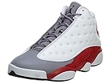 retro 13 jordans release date Logo Jumpman Jordan NIKE Homme Air Jordan 13 Retro Chaussures de Fitness, Blanc/Noir/Rouge/Gris (White Black True Red Cmnt Grey), 42 EU