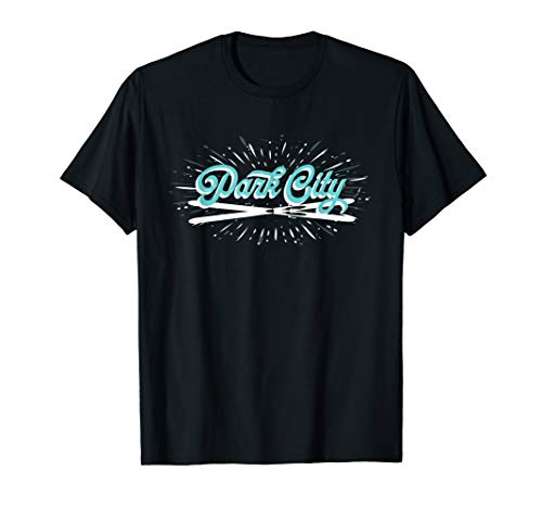 Park City Utah Downhill & Cross-Country Ski T-Shirt