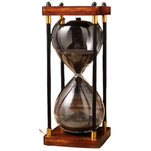 SSZY ���B���e�[�W �K���X�����v 30��/60�� �ؐ��t���[�� ���� �^�C�}�[ �N���X�}�X �a���� �M�t�g �R�[�q�[�^�C�� ���r���O���� (�u���b�N,30 minutes: 8.5*8.5*19cm) [���s�A���i]