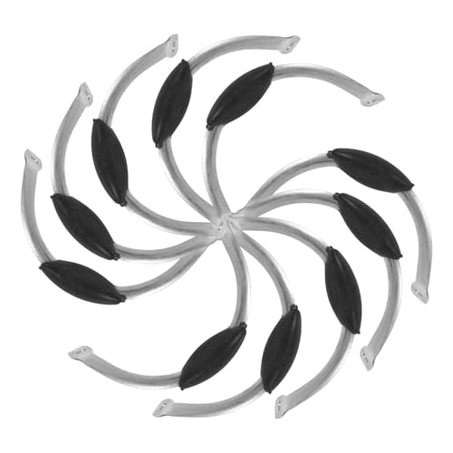 Yardwe Asas Laterales Aplicables para Ollas y Vaporeras, 10 Piezas en Acero Inoxidable Mango de Agarre Anticalor, Recambios para Utensilios de Cocina, Compatibles Sartenes y Ollas