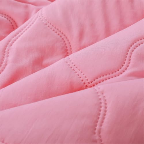 Highdi Bed Throws Quilted Bedspreads, Lightweight Patchwork Quilt Comforter King Single Double, Washable Throw Summer Quilt, Quilted Blanket for All Seasons (Purple,200x230cm) - Cosy Home Interiors Highdi Bed Throws Quilted Bedspreads, Lightweight Patchwork Quilt Comforter King Single Double, Washable Throw Summer Quilt, Quilted Blanket for All Seasons (Purple,200x230cm) - Image 5