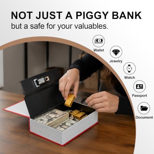 PandaVault Diversion Book Safe with Combination Lock - 3