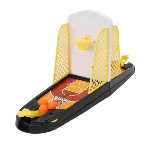 Table Basketball Throwing Game, Two Player Desktop Basketball Toy with 6 Balls for Home Entertainment Skill and Accuracy Practice
