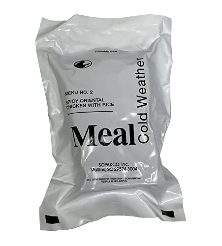 Cold Weather MRE Meal Ready to Eat USGI Menu #2 Spicy Oriental Chicken