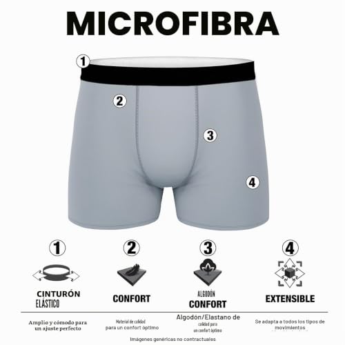 Pierre Cardin underwear pack de 4 boxers de algodón para hombre 2