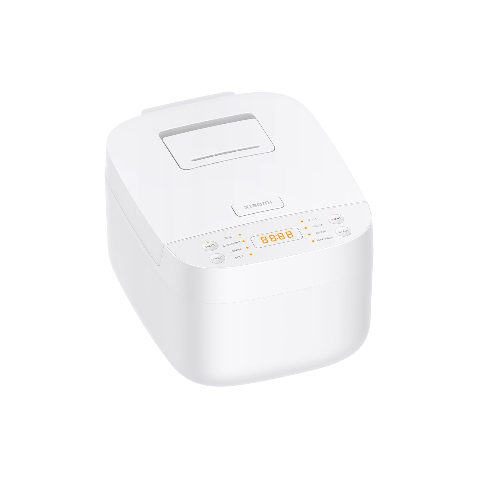 Xiaomi Smart Multifunctional Rice Cooker 3L, 8-in-1 Funktionen, Verbindung zu Mi Home App, 12 Stunden Warmhaltefunktion, 24 Stunden Zeitschaltung, Antihaft, Temperatursensoren, Leicht zu reinigen
