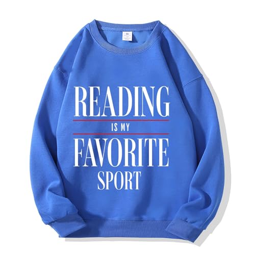 Reading is my favorite sport Sweatshirt Vintage Reading Sweatshirt Unisex