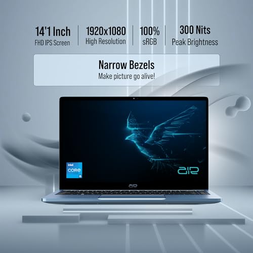 Image of AIR Falcon Series Notebook /Laptop PC Intel I5 12Th Gen 8 GB RAM 512 GB SSD with Windows 11