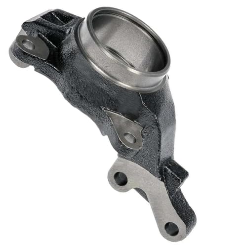 Image of Detroit Axle - Front Right Steering Knuckle for 2007-2017 Dodge Caliber Patriot Compass, Passenger Side Steering Knuckle Assembly 2008 2009 2010 2011 2012 2013 2014 2015 2016 Replacement