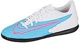 Fußballschuhe Nike Herren Phantom GX Club IC Sneaker, Baltischblau/rosa Blast-Weiß-Laserblau, 37.5 EU