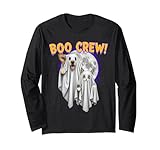 Photo Gallery boo crew halloween dog and cat ghost moon costume tee maglia a manica Photo Gallery boo crew halloween dog and cat ghost moon costume tee maglia a manica