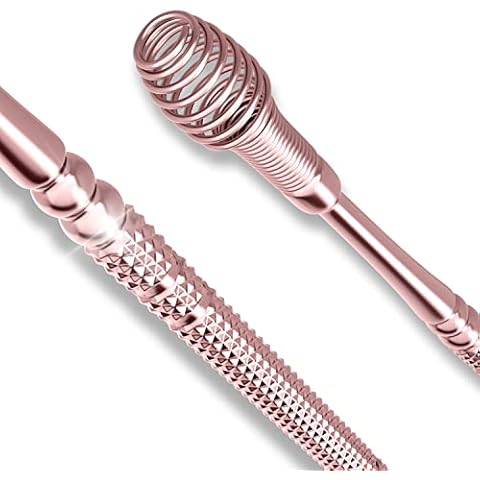 Ear Wax Removal, Professional Ear Cleaner, with Stainless Steel 360° Spiral Ear Massage Cleaning Tool, Comfortable Ear Wax Removal Kit (Rose Gold) Cover