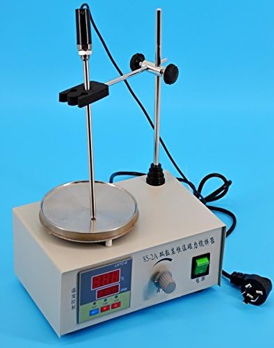 85-2A MAGNETIC STIRRER WITH HEATING PLATE DIGITAL HOTPLATE MIXER STIR BAR 1000ml (220V)