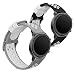 Produktbild kwmobile Armband kompatibel mit Huawei Watch GT (46mm) - 2X Silikon Fitnesstracker Sportarmband