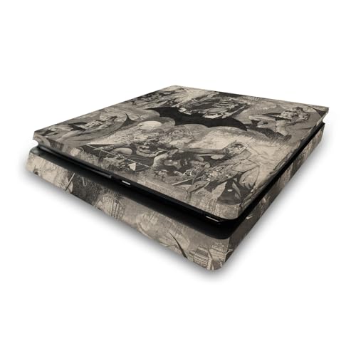 Skin Batman pour PS4 Slim autocollant vinyle DC Comics par Head Case Designs