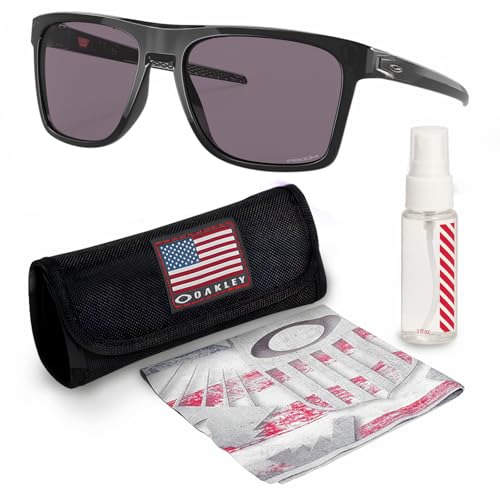 Image of Oakley LEFFINGWELL OO9100 Rectangle Sunglasses With Official Eyewear Kit | Men's Sunglasses