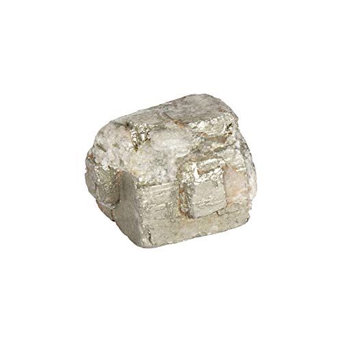 GEMHUB Piedra de pirita de oro natural de 63,40 quilates. Cristal curativo áspero. Piedra preciosa suelta para hacer joyas, Piedra, Pirita Cover