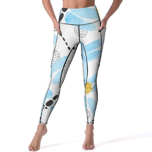 Legging femmes Libellule Bleue pantalon de yoga idéal pour votre séance de fitness au gym