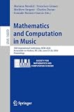 Mathematics and Computation in Music: 10th International Conference, MCM 2026, Annandale-on-Hudson, NY, USA, June 23–26, 2026, Proceedings (Lecture Notes in Artificial Intelligence)