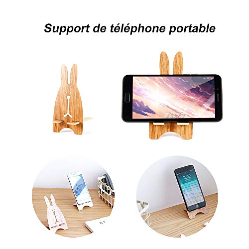 Organizer da scrivania in legno grande capacità