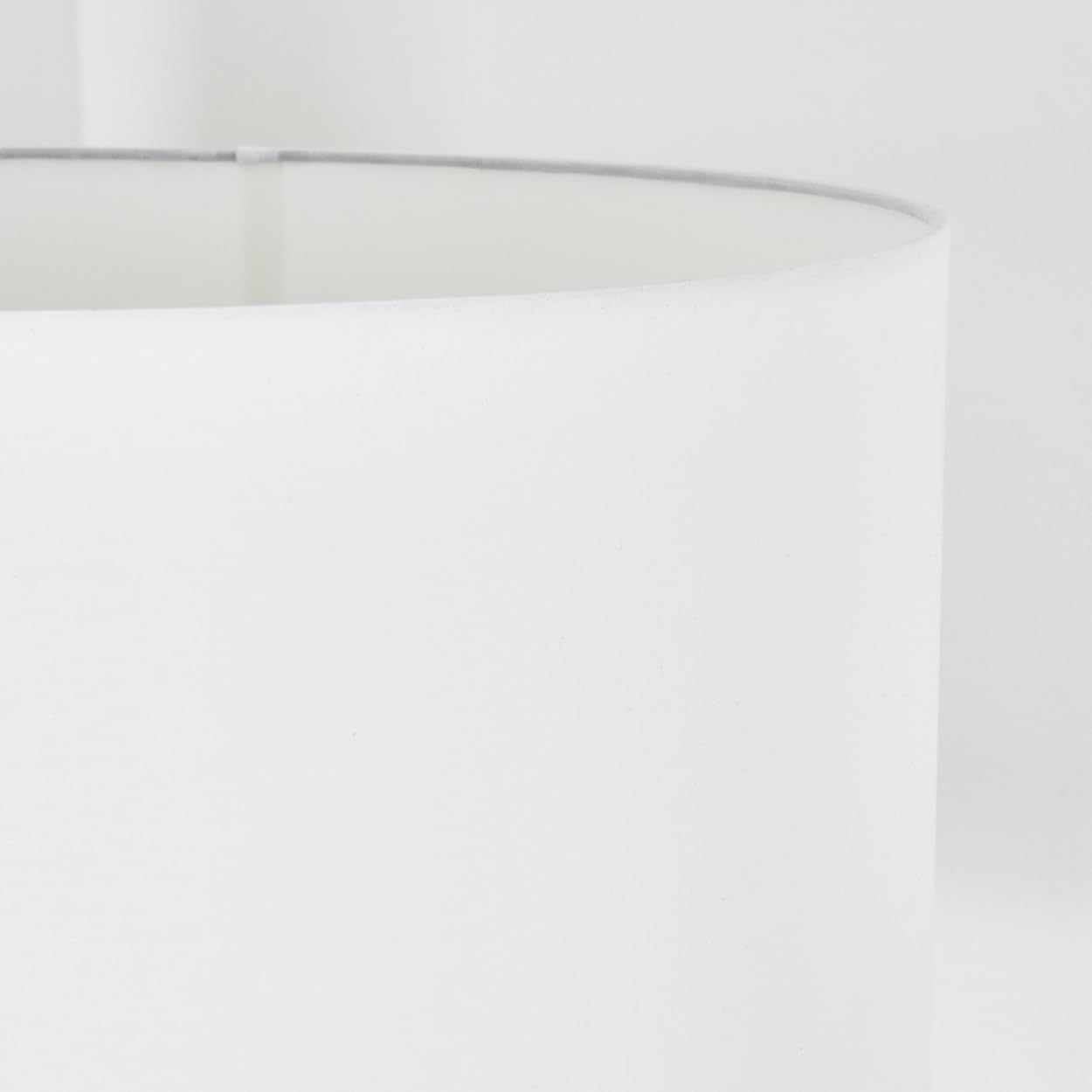 HOFSTEIN Stehleuchte Flemming, Stehlampe aus Holz im modernen Boho-Design, Schirm aus Stoff, Ø 50 cm, 170 cm, E27, mit Fußschalter - Wohnzimmer, Schlafzimmer, Esszimmer, Flur
