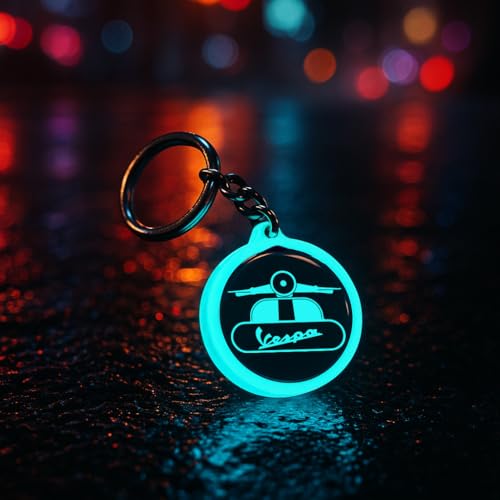 Image of Mi Glow Store | Glow in the Dark Keychain | Bike Logo