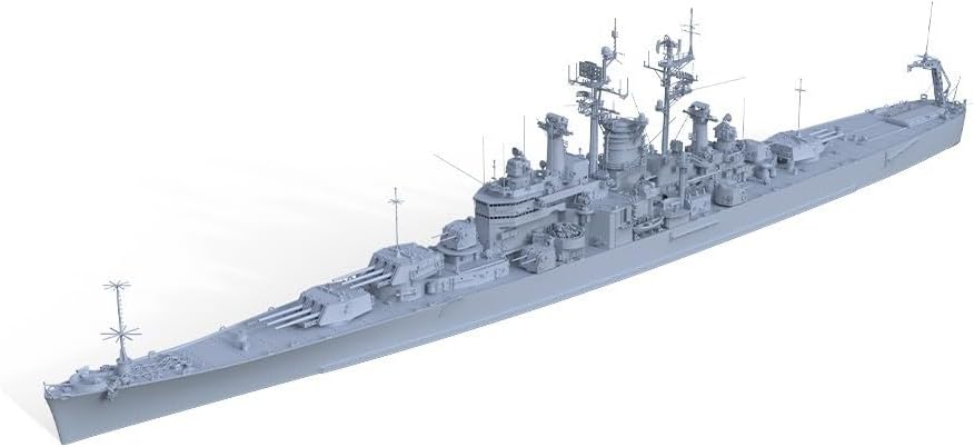 MRY-SFW 1/1200 Military Model US Navy Newport News Heavy Cruiser