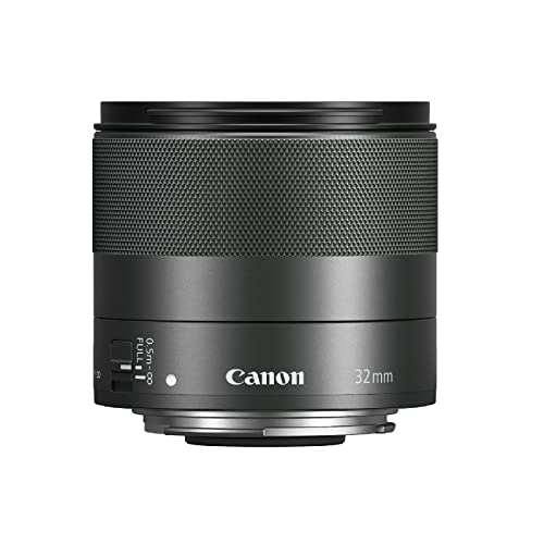 Canon Objektiv EF-M 32mm F1.4 STM für EOS M (Festbrennweite, 43mm Filtergewinde, Autofokusmotor) schwarz
