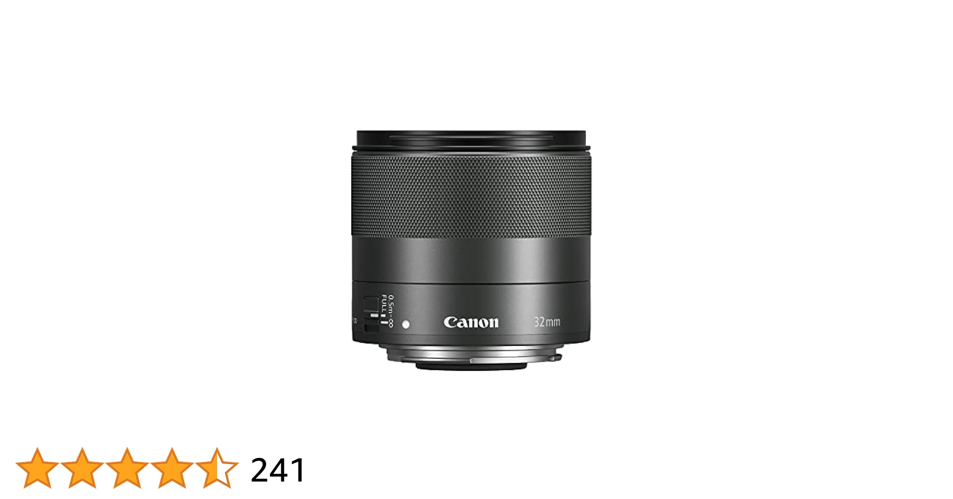 Amazon.co.jp: Canon キヤノン 単焦点レンズ EF-M32mm F1.4 STM