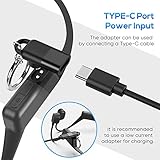 2 Pack Charging Adapter Type C Connector for Shokz Openrun/Openrun Pro/Opencomm/OpenRun Mini & Aftershokz Headphones Aeropex AS800, USB C Magnetic Charger Converter for Shokz Headset - Image 2
