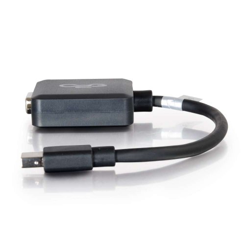 image for C2G Mini Display Port Adapter, Display Port to VGA, Male to Female, Bl