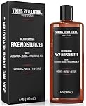 Viking Revolution - Moisturiser For Men - Natural Mens Moisturiser Face - Anti Wrinkle & Anti Aging Mens Face Moisturiser - Hydrate & Protect - 180 ml
