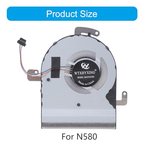 Ventilateur de refroidissement interne en métal pour ordinateur portable