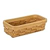 Darice country long tray basket 3 by 11 by 55 inch  urban country home decor