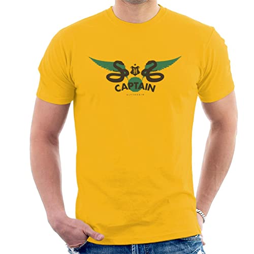 Image of All+Every Harry Potter Golden Snitch Captain Slytherin Men's T-Shirt