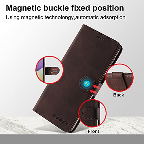 COGOTO Capa Xiaomi K40(Pro)/Poco F3 Case Carteira de Couro Capa Suporte Magnético Função Flip Kickst