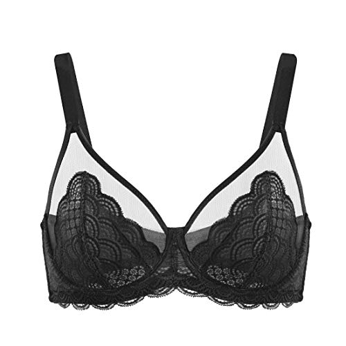 Hsia FBD0092BLA34DD Minimizer Bra For Women thumb #4