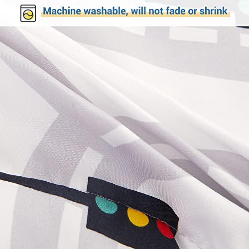 Viviland Twin Comforter Set For Boys - Kids Brushed Microfiber Twin Bedding Set - 5 Pieces Machine Washable Bed In A Bag With Soft Comforters, Sheet Set, Shams - Excavator Car Printed #TOP4