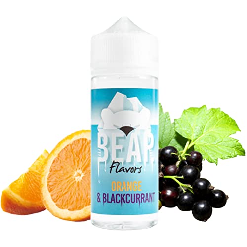 BEAR Flavors - Orange & Blackcurrant | 100ML | Nikotinfrei: 0mg | 70VG/30PG | E-Flüssigkeit für elektronische Zigaretten…