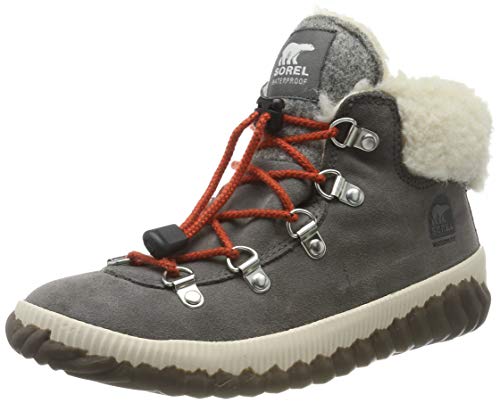 Sorel Kids Out 'N About Conquest Waterproof (Little Kid/Big Kid) Quarry 6 Big