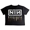 Nine Inch Nails Downward Spiral Crop Top XL Black #2