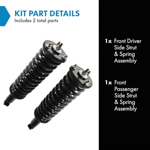 Image of TRQ Front Strut and Spring Assembly Set Compatible with 95-04 Toyota Tacoma