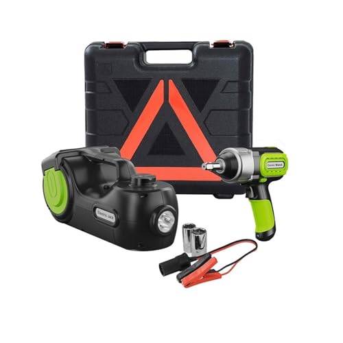 Cric de voiture 5T 180W avec clé à chocs hydraulique pour levage