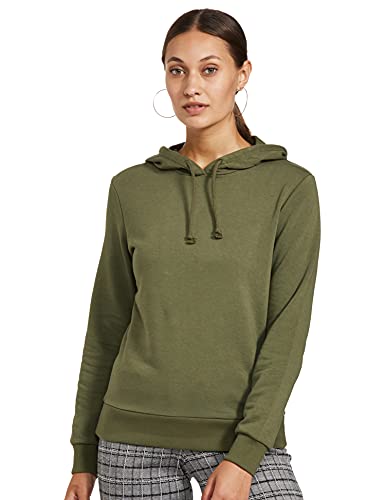 Image of Marks & Spencer Women's Cotton Hooded Neck Sweatshirt
