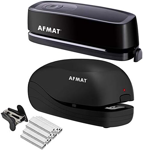 AFMAT Electric Three Hole Punch Heavy Duty