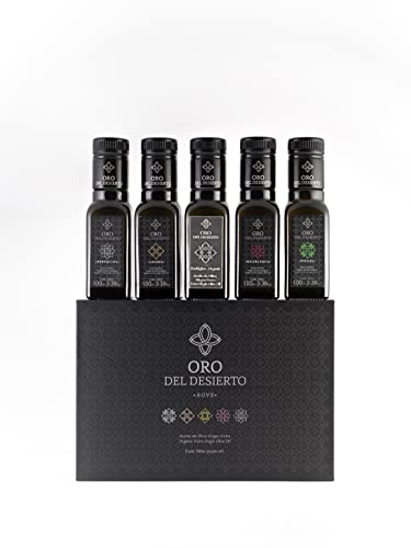 Aceite de Oliva Extra Virgen Orgánico Oro del Desierto 5x100ml